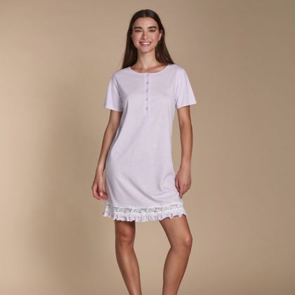 Camicia da notte in jersey