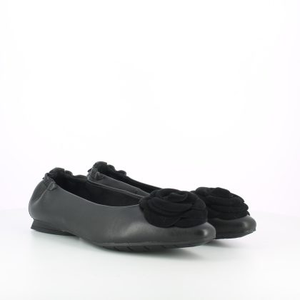 GARDENIA-SOFTY/CAMOSCIO-BLACK/BLACK