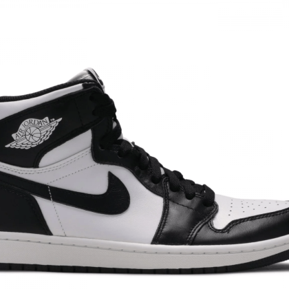 Air Jordan Retro 1 High Blanco y Negro