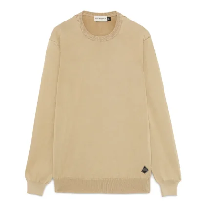 Roy Roger's Maglia Uomo Girocollo Cotton Dyed Desert in Cotone Regular Fit